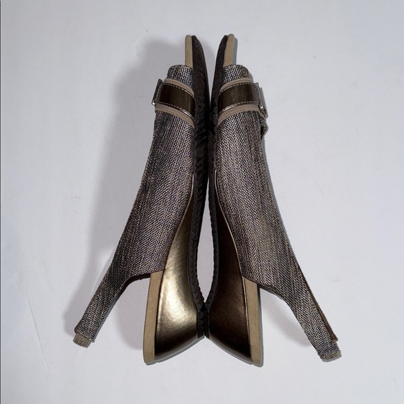 ANNE KLEIN Women's Tan Slingback Sandals - Picture 3 of 7